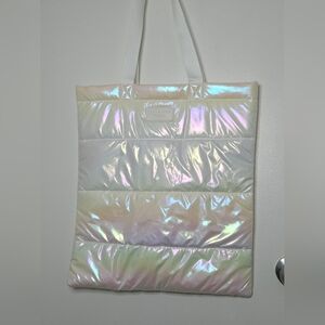 Bath & Body Works Iridescent Puffy Tote (bag only)